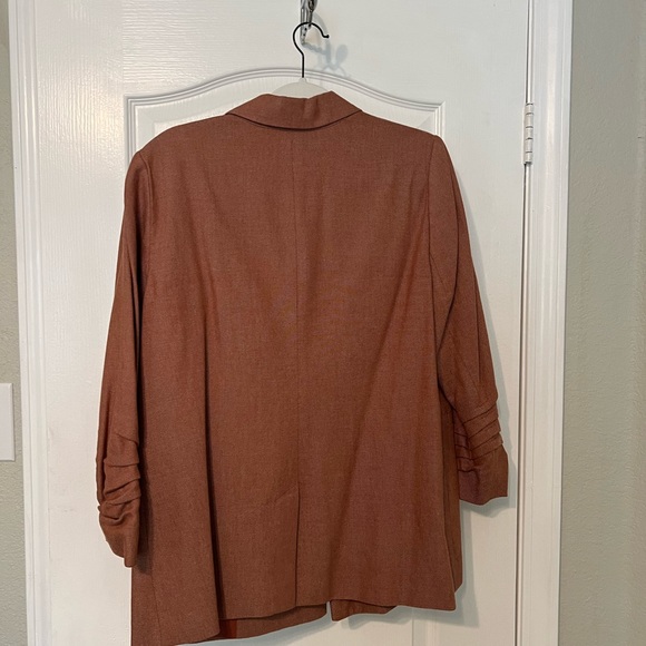 Halogen blazer with scrunched sleeves Size L - Picture 2 of 4